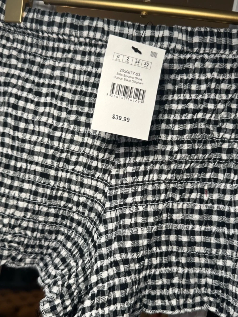 Cotton On soft gingham